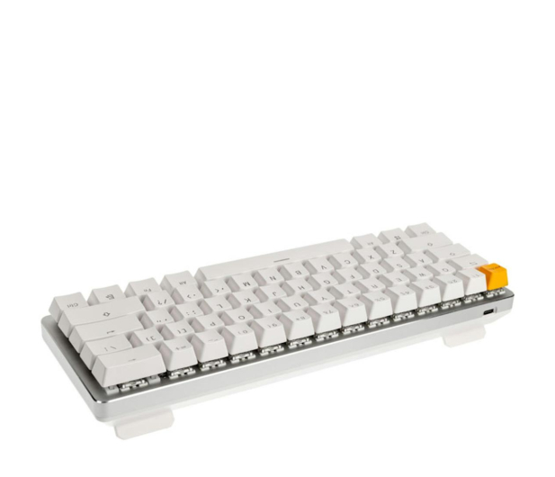 Glorious OUTLET - GMMK Compact Gateron Brown biała - 1569218 - zdjęcie 4